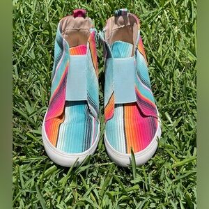 Serape Wedge Sneakers